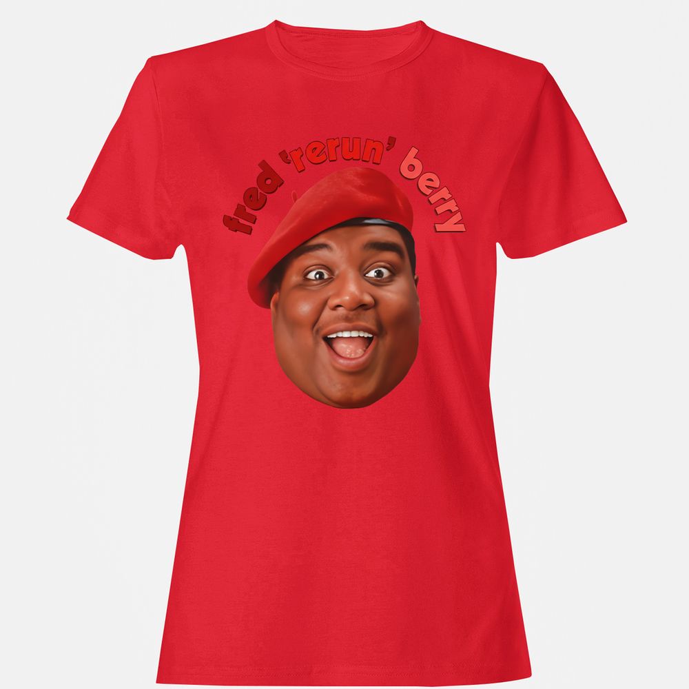 Women's T-Shirt - 5FND42ZU - Red - 13