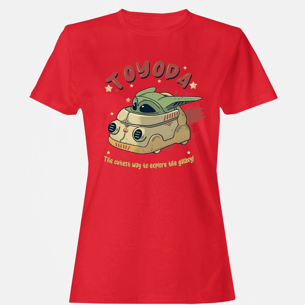 Women's T-Shirt - QJYMBYA1 - Red - 13