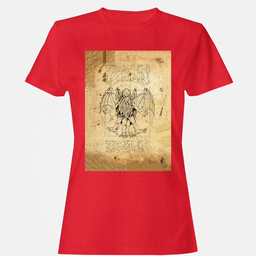 Women's T-Shirt - WBZ1KZC4 - Red - 13