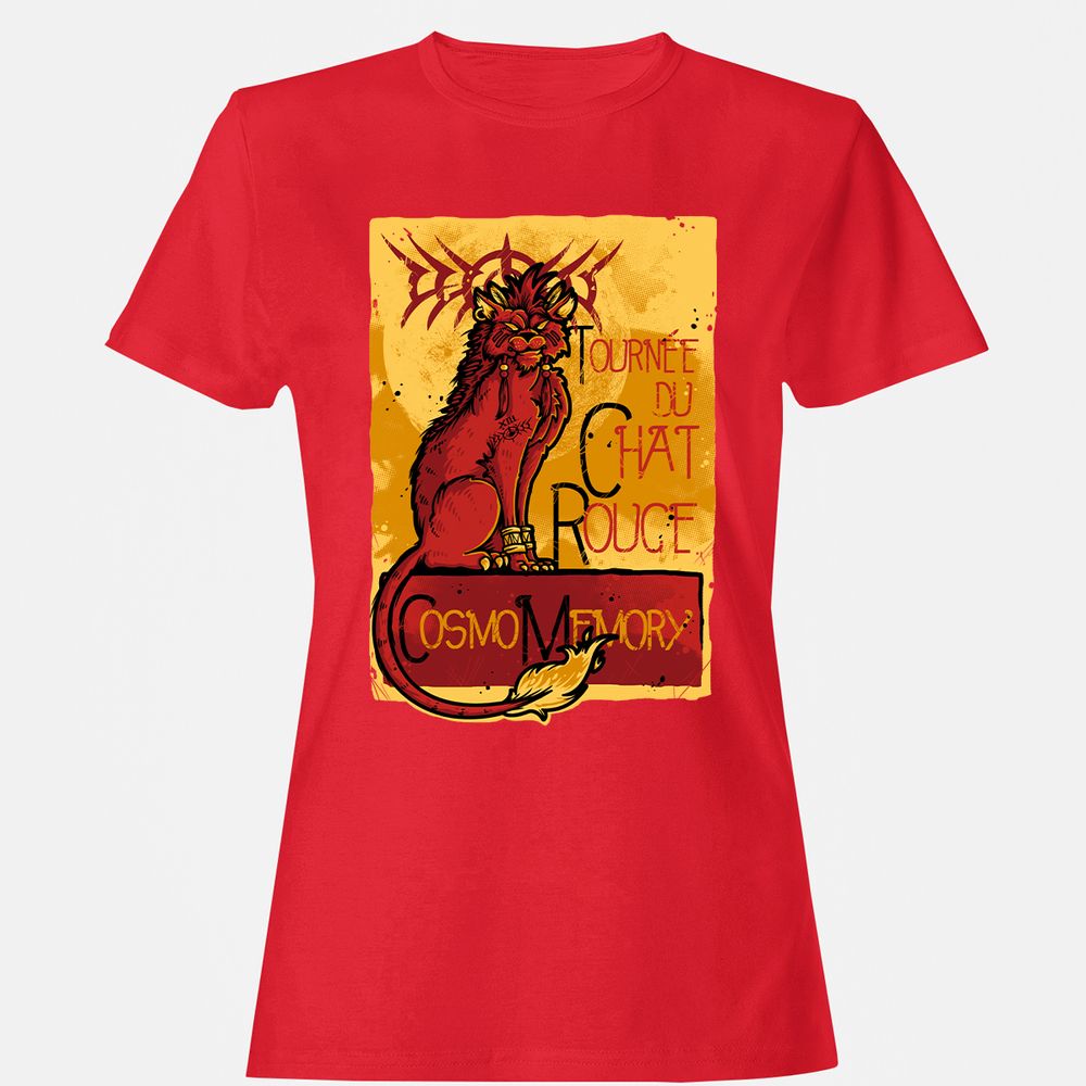 Women's T-Shirt - 2BRDWNWM - Red - 13