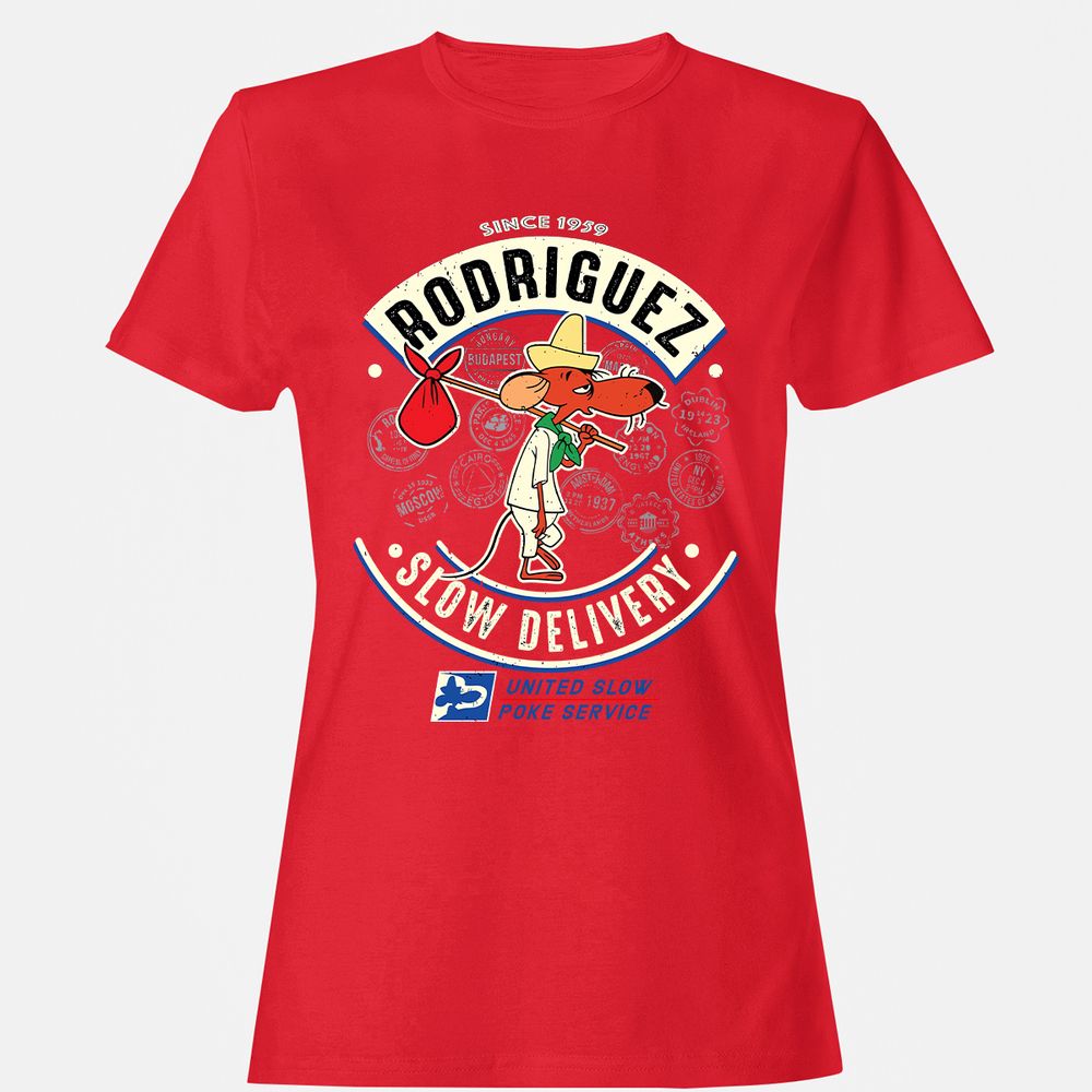 Women's T-Shirt - S36XDWY7 - Red - 13