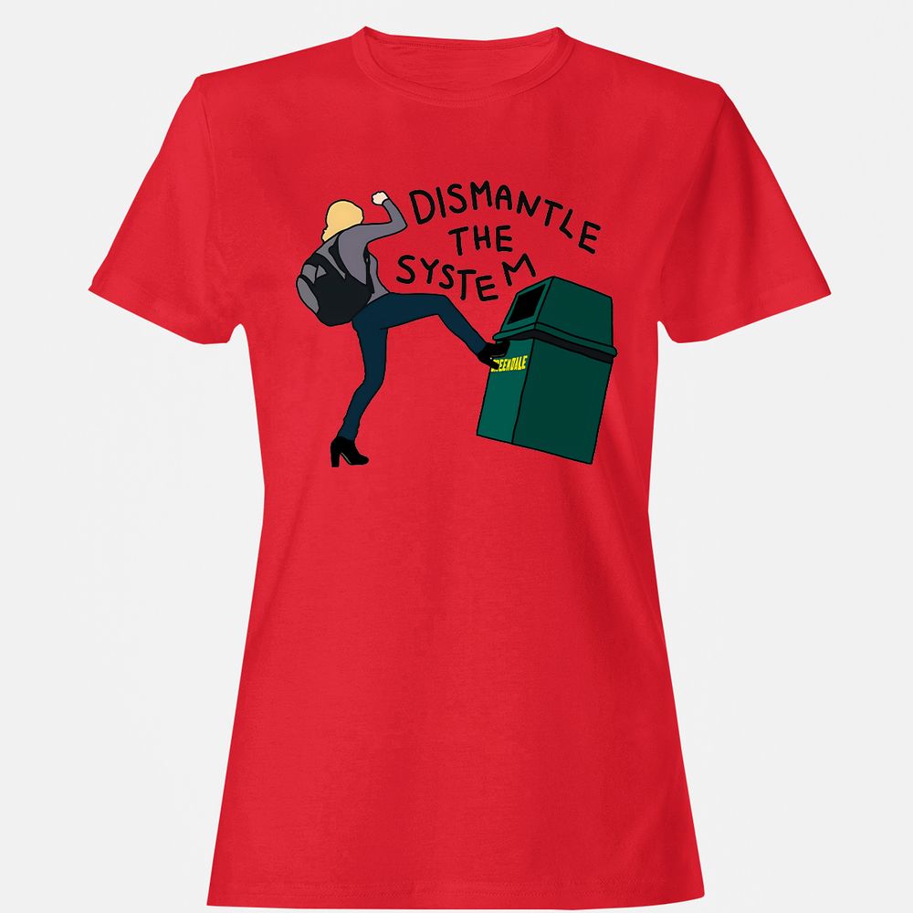 Women's T-Shirt - G2SLCBY2 - Red - 13