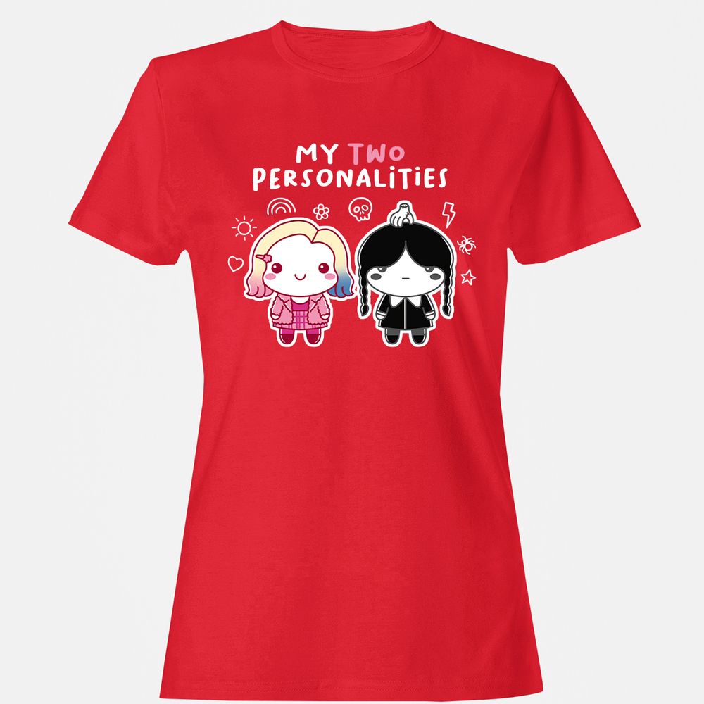 Women's T-Shirt - NVWRX856 - Red - 13