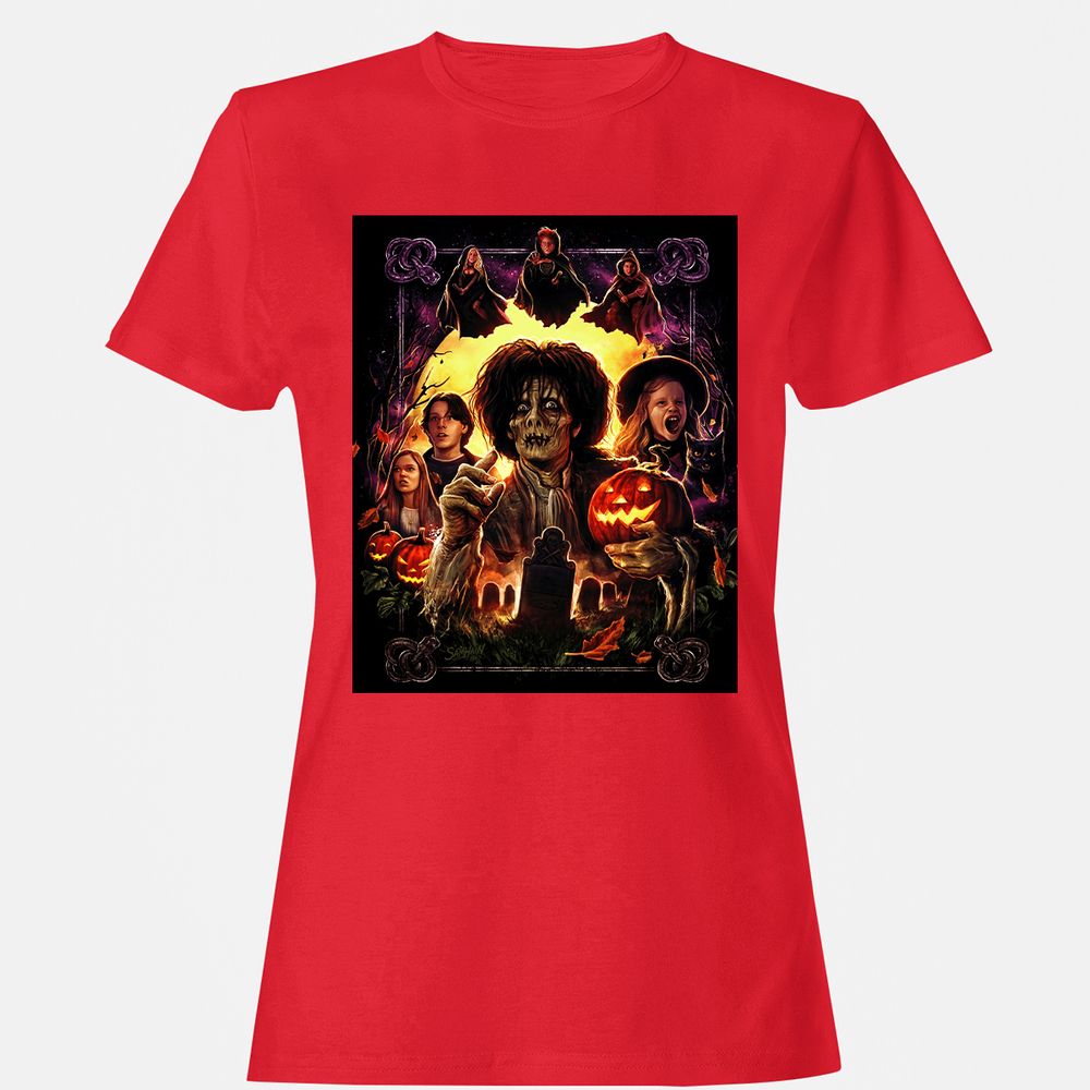 Women's T-Shirt - QEVWCMSH - Red - 13