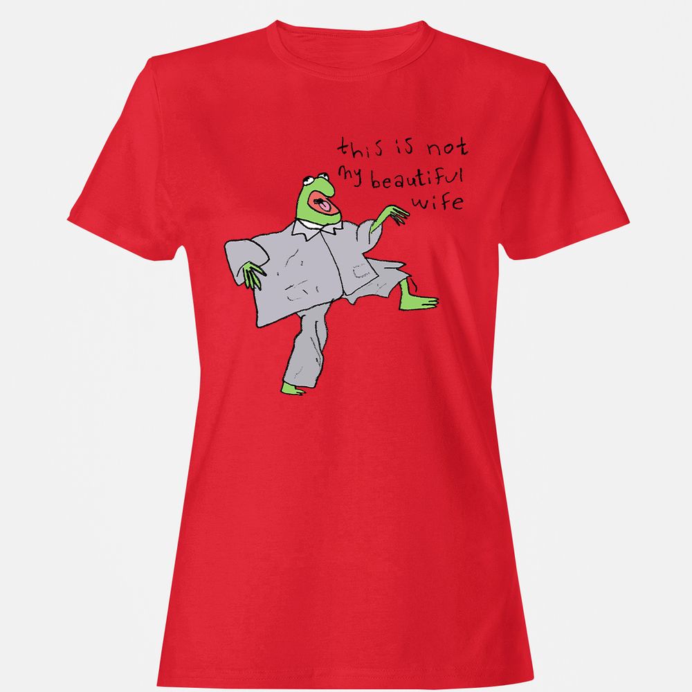 Women's T-Shirt - NC4EN9W2 - Red - 13