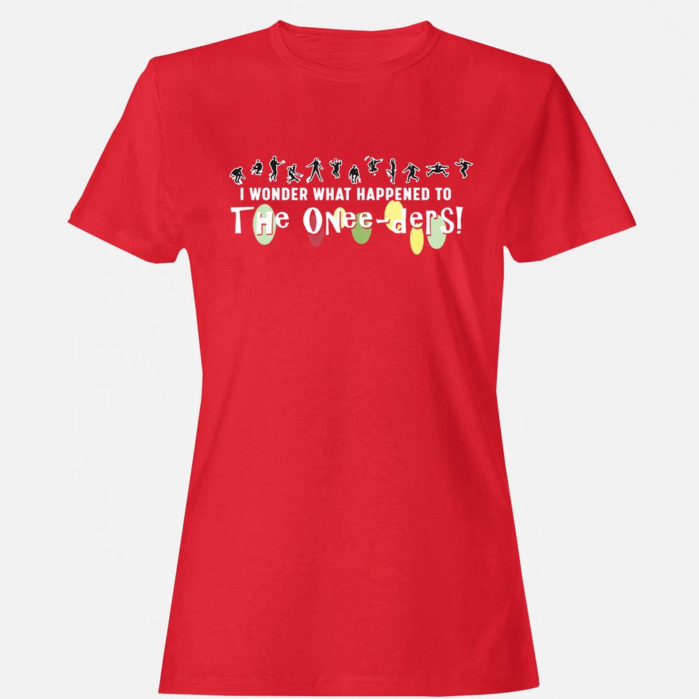 Women's T-Shirt - Y3J6CCT9 - Red - 13