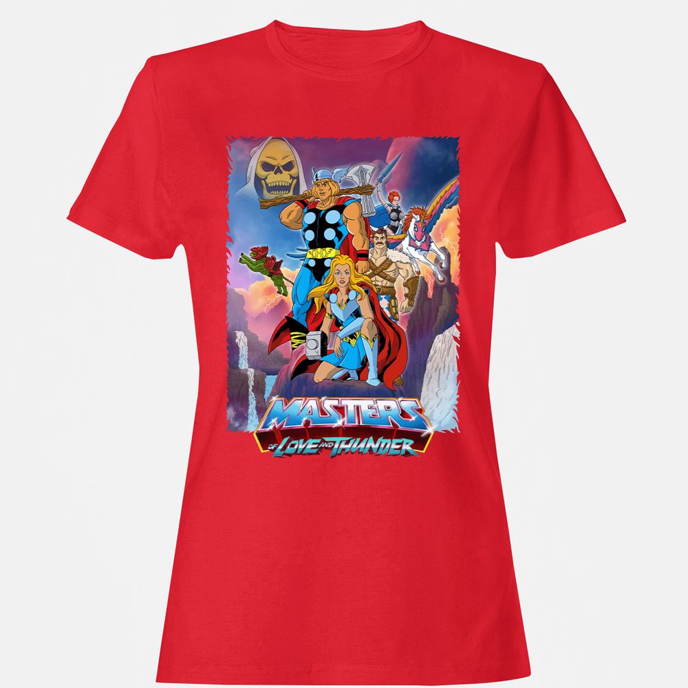 Women's T-Shirt - XGDLB66C - Red - 13