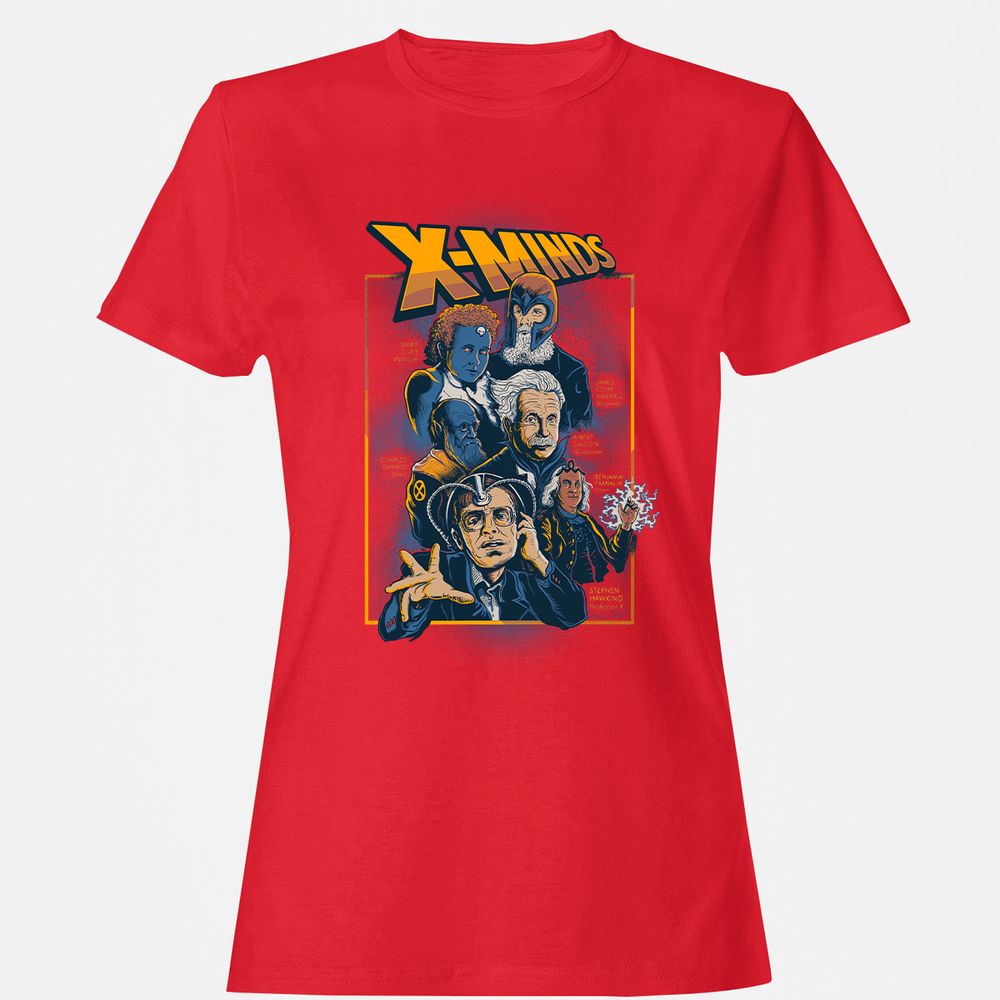 Women's T-Shirt - E2U4Y1TP - Red - 13
