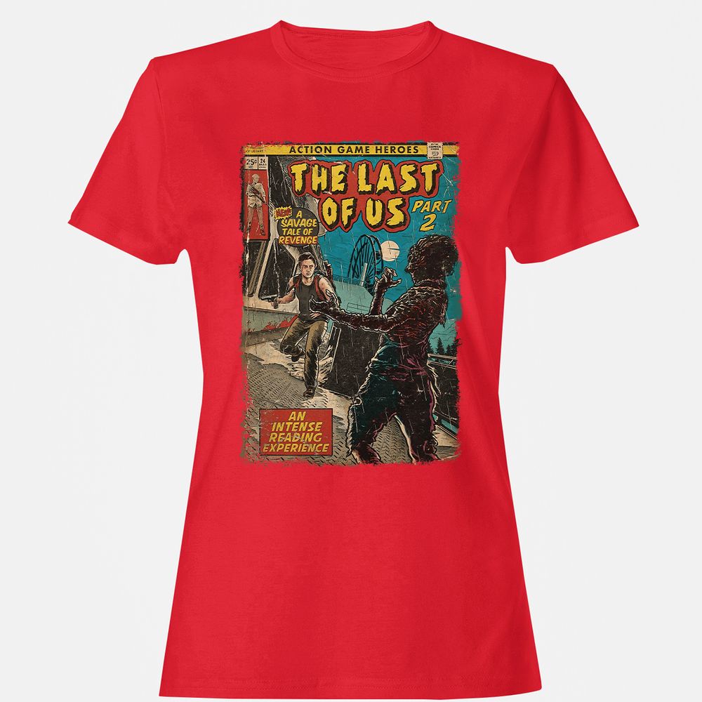 Women's T-Shirt - PRVLRPKJ - Red - 13
