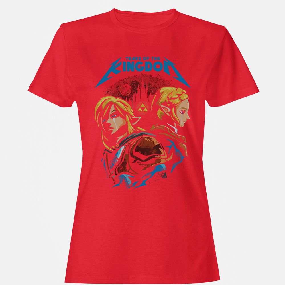 Women's T-Shirt - 2F661KHG - Red - 13