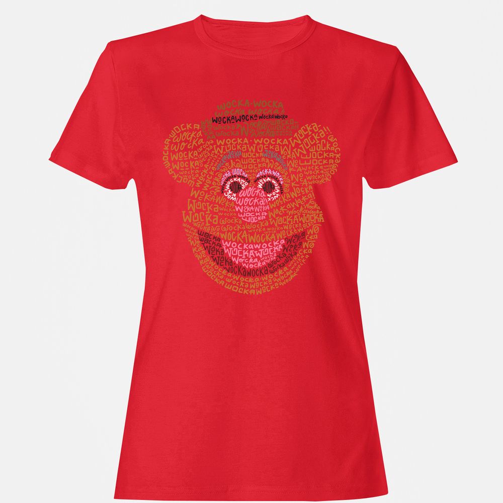 Women's T-Shirt - EDZF9R3V - Red - 13