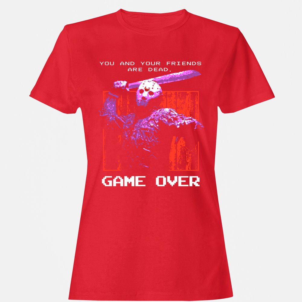 Women's T-Shirt - SSUBB9QR - Red - 13