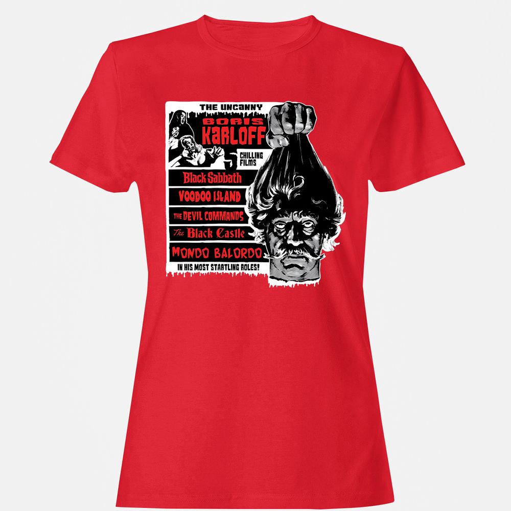 Women's T-Shirt - R4JYWJYS - Red - 13