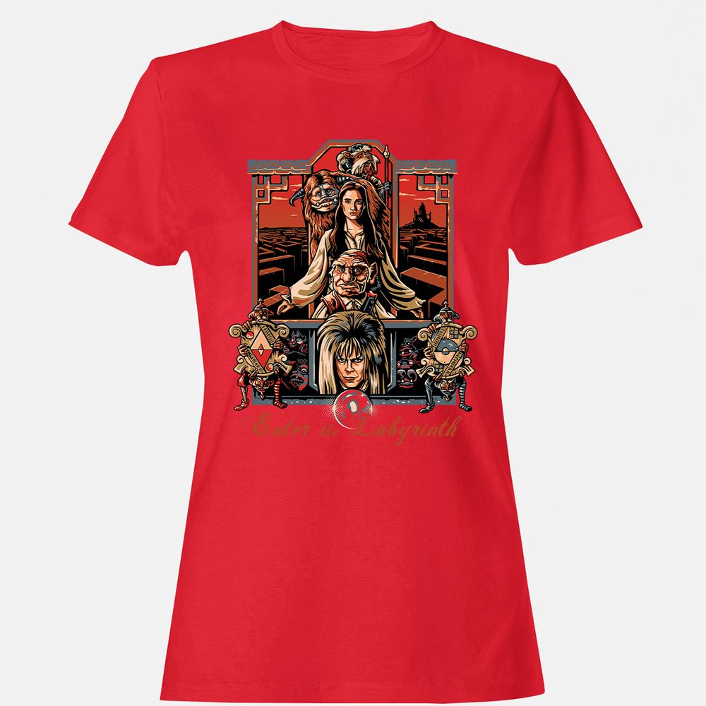Women's T-Shirt - TJZZ7WZY - Red - 13