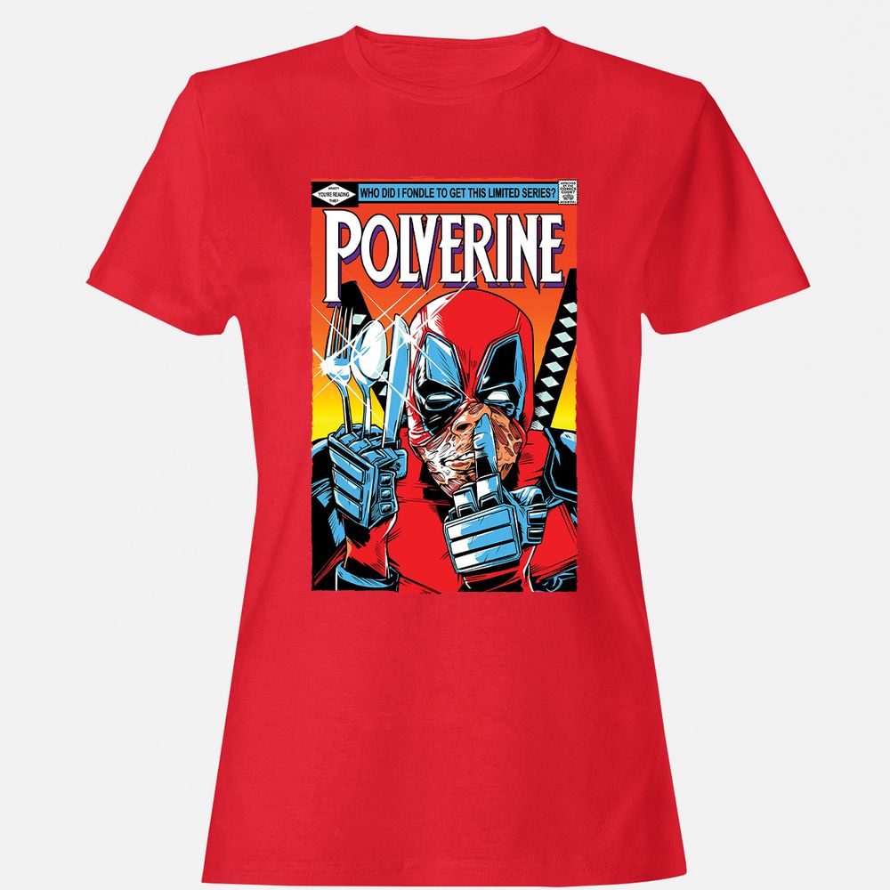 Women's T-Shirt - 16C3CDSM - Red - 13