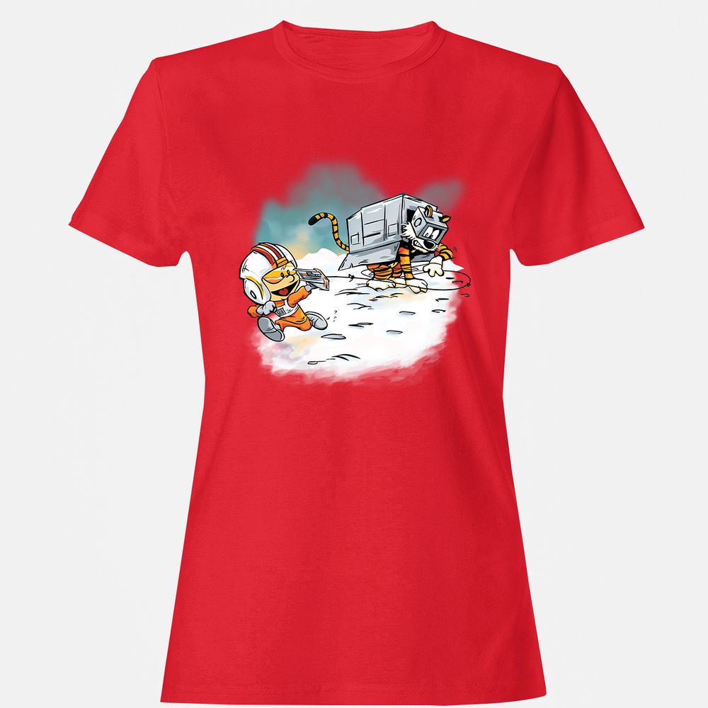 Women's T-Shirt - UYDJ8AZ8 - Red - 13