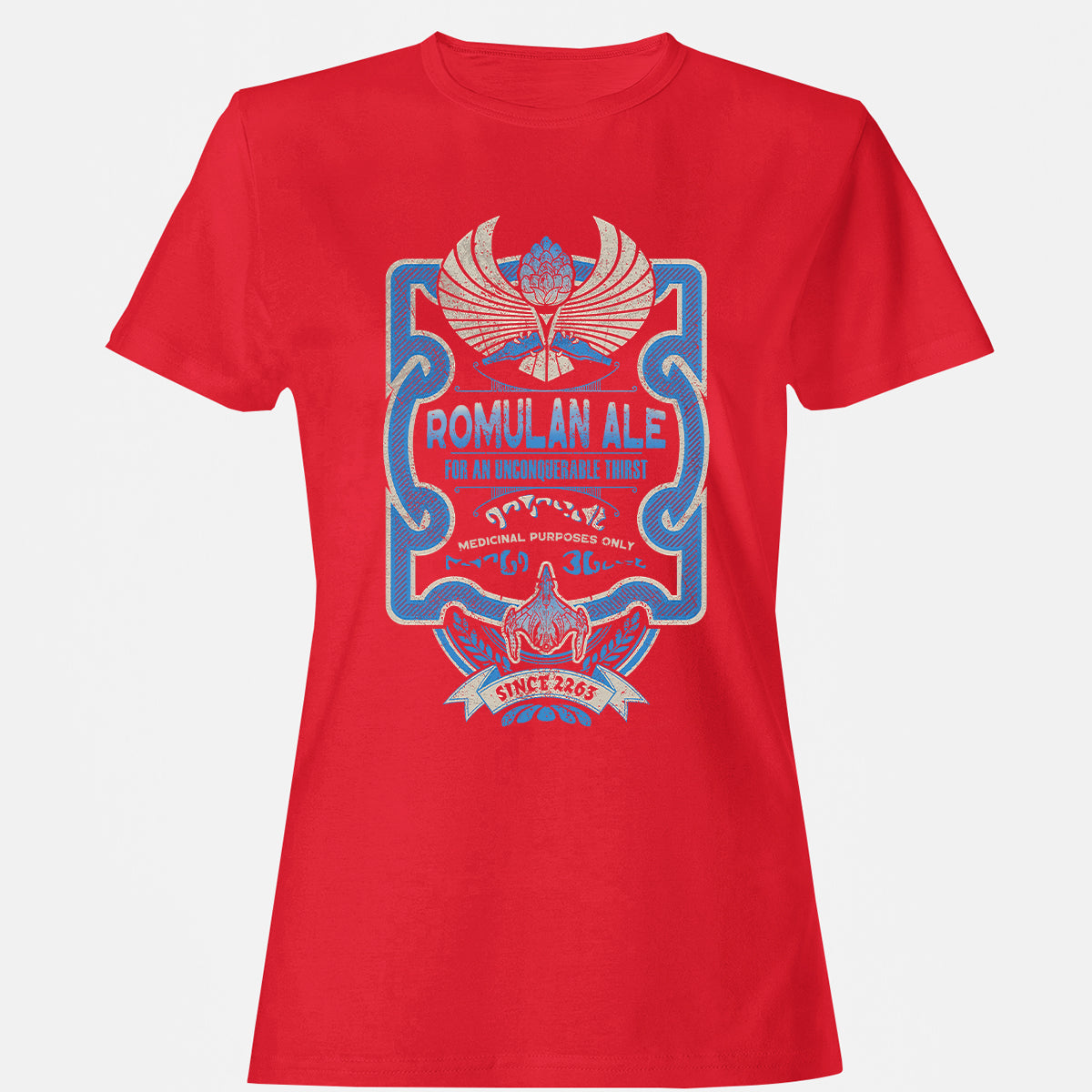 Women's T-Shirt - U9NHZSF9 - Red - 13