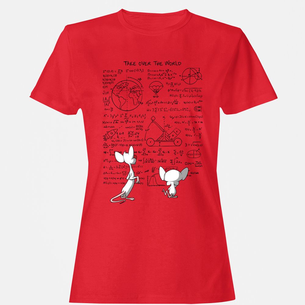 Women's T-Shirt - TUVDECQ3 - Red - 13