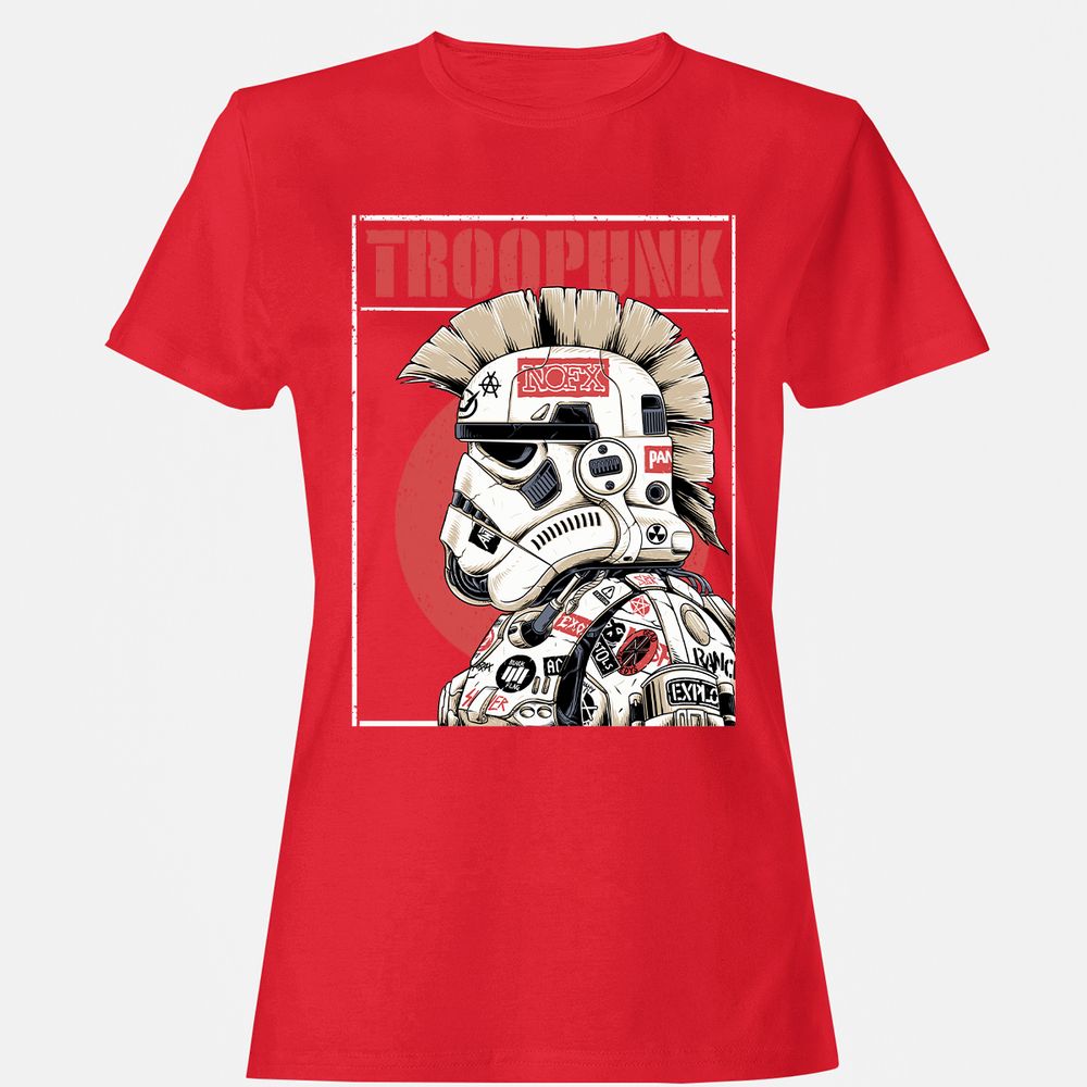 Women's T-Shirt - 5EAWGQ2W - Red - 13