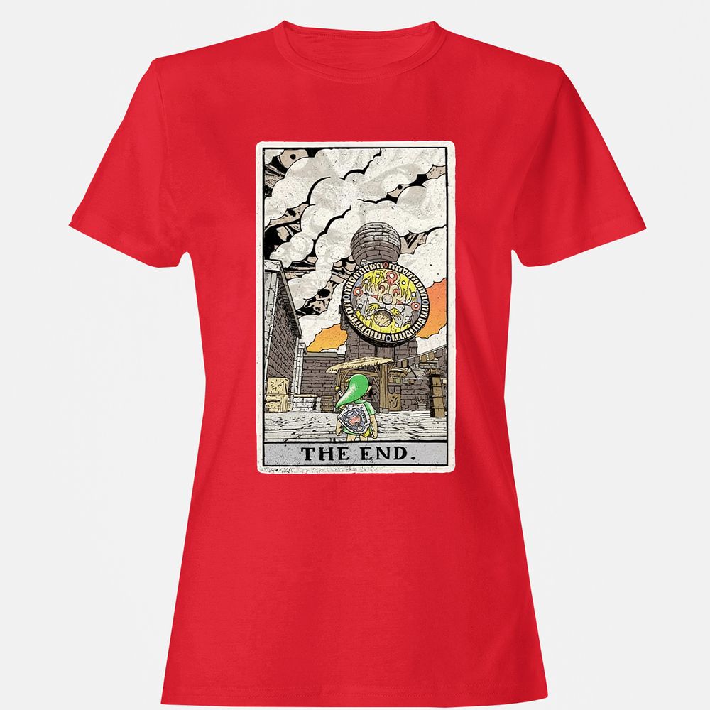 Women's T-Shirt - CVZHWDUS - Red - 13