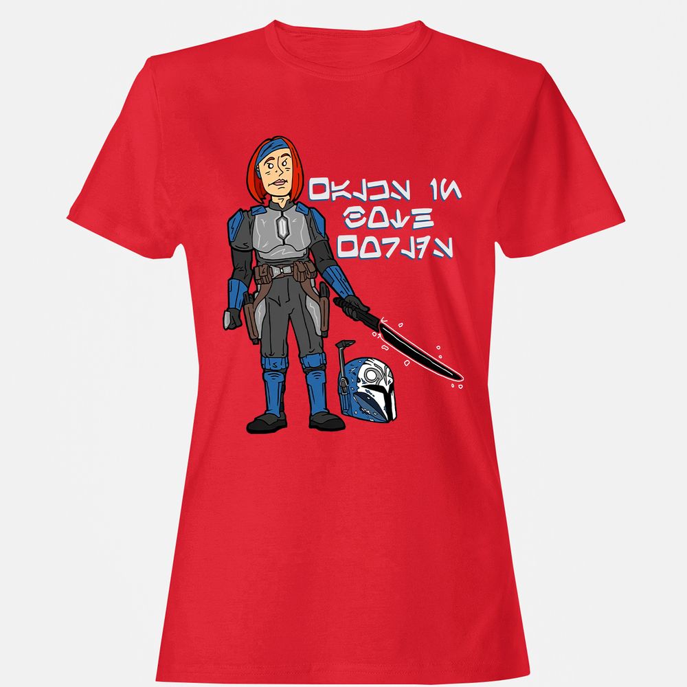 Women's T-Shirt - TRQ4VFGS - Red - 13