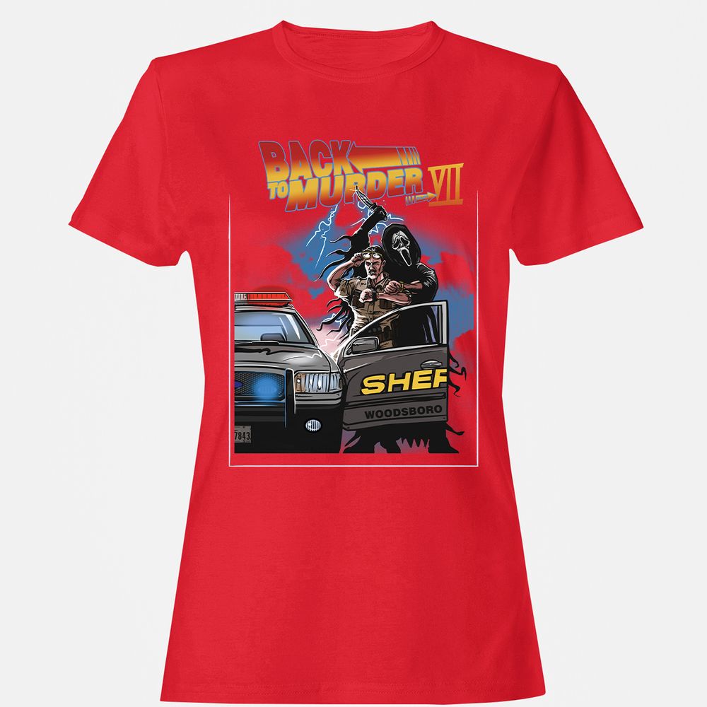 Women's T-Shirt - RC3WBZS9 - Red - 13