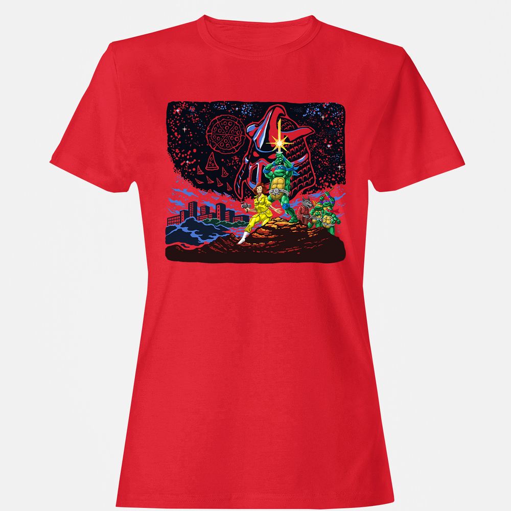 Women's T-Shirt - 4ZWF789H - Red - 13