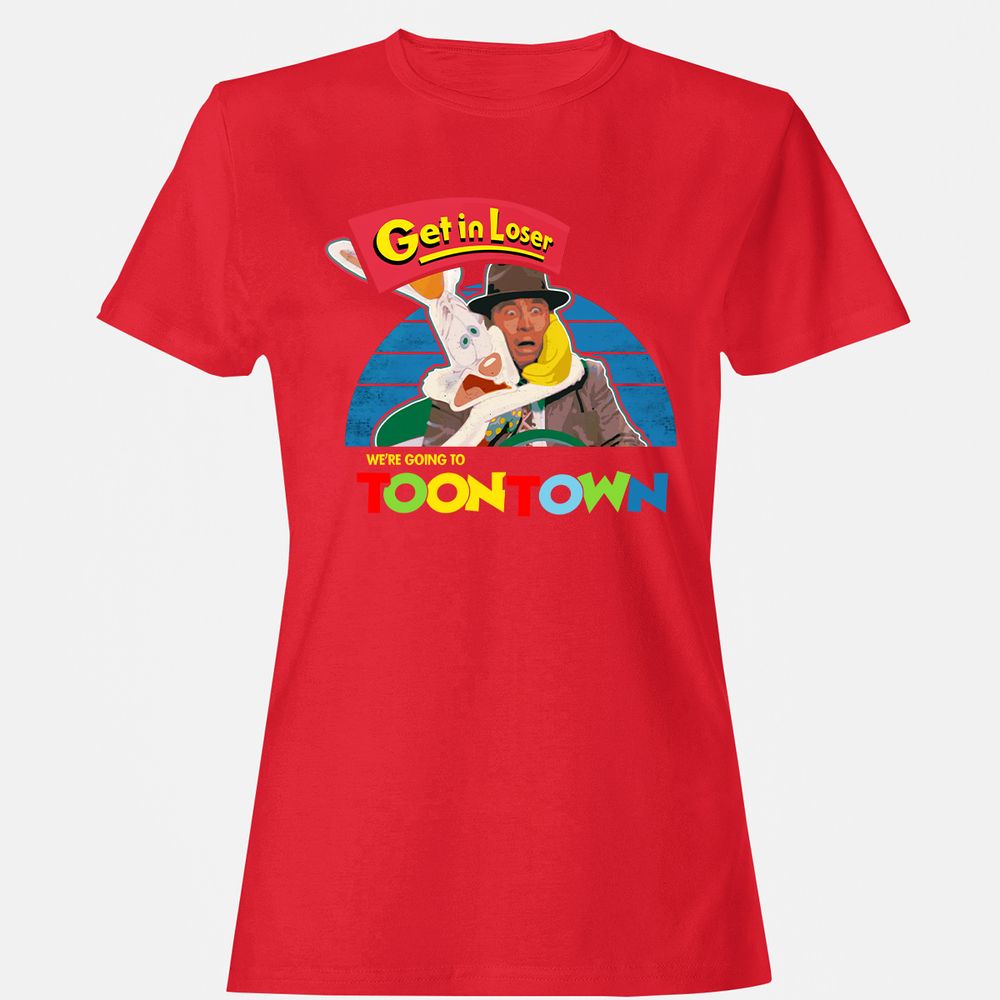 Women's T-Shirt - CWLDJLPZ - Red - 13