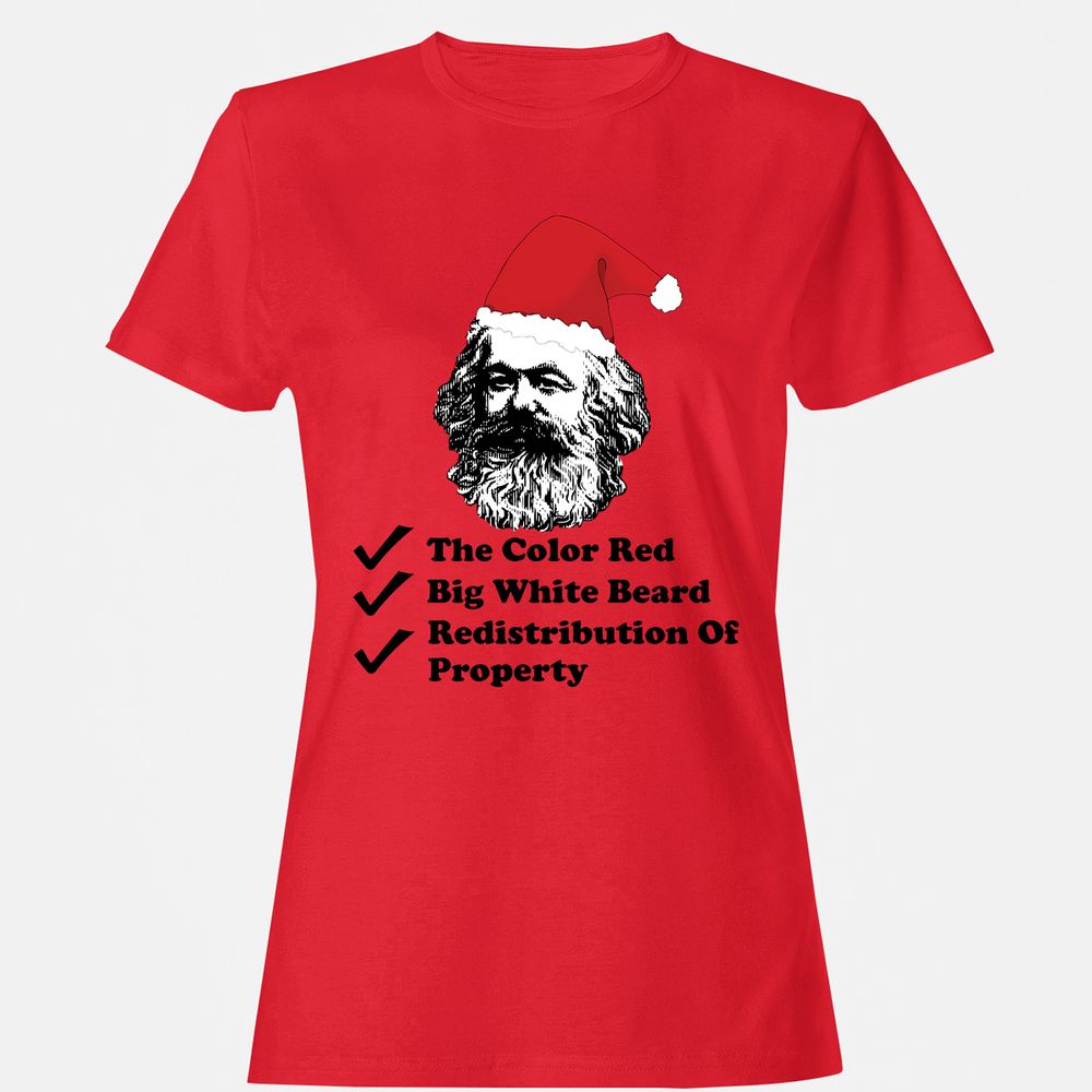 Women's T-Shirt - 62R8TQPX - Red - 13
