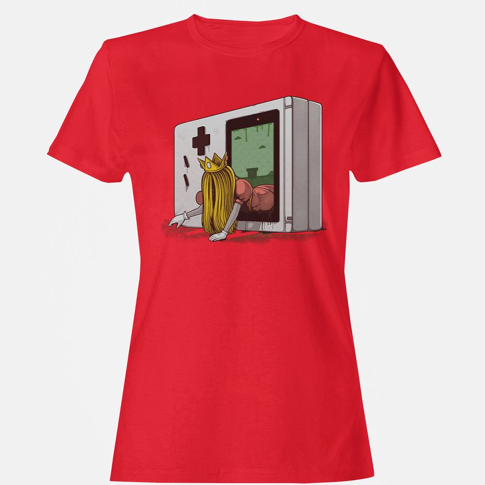 Women's T-Shirt - LKU5849W - Red - 13