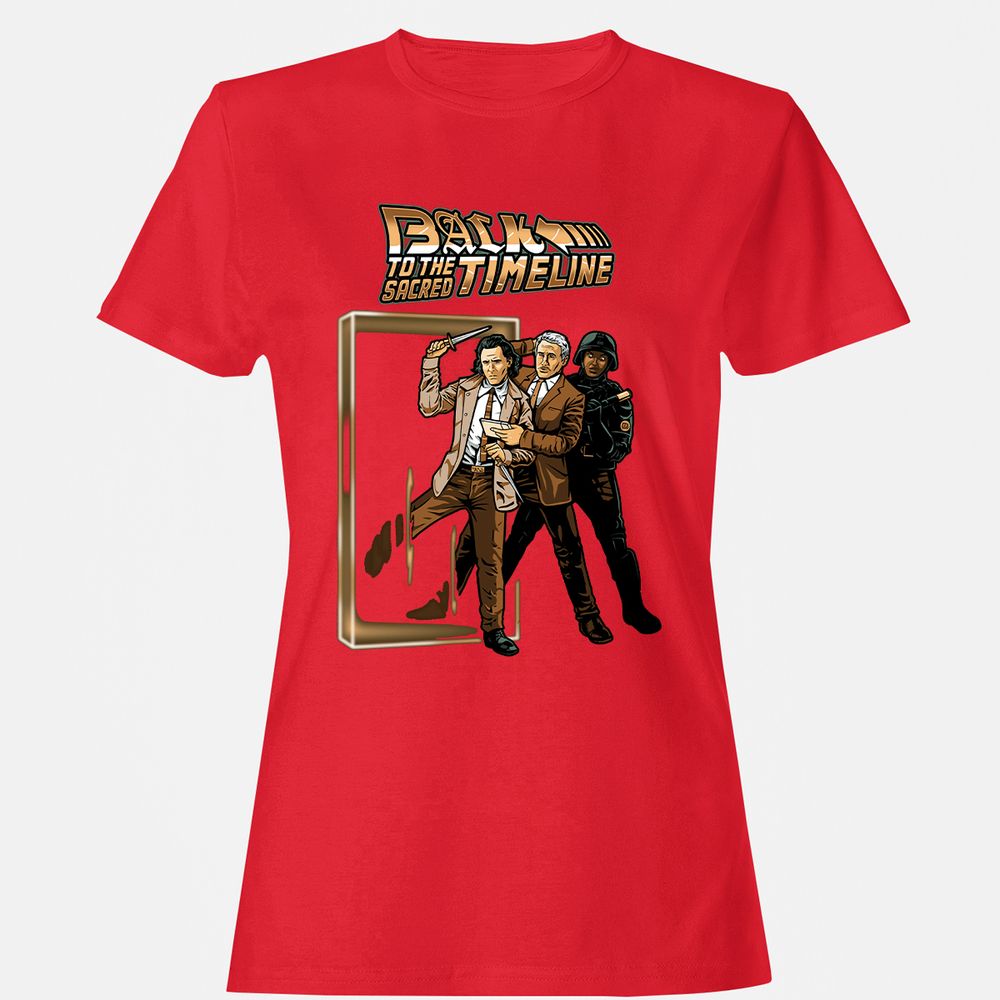 Women's T-Shirt - 5ZYWWG2Y - Red - 13