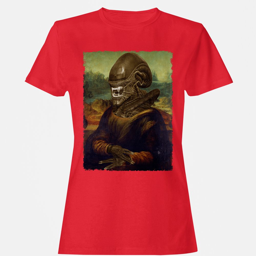 Women's T-Shirt - 91ACRBQP - Red - 13