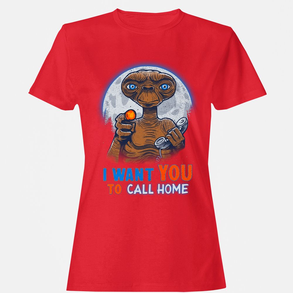 Women's T-Shirt - 62KMH8JM - Red - 13