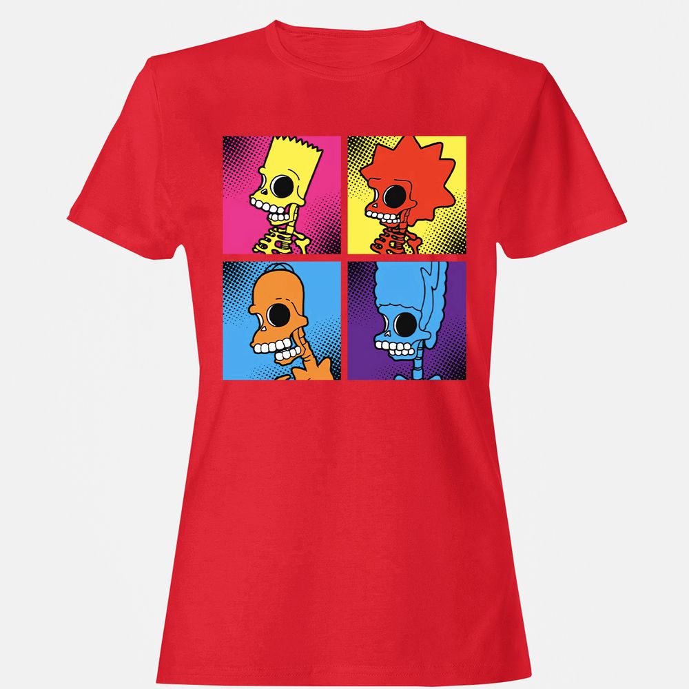 Women's T-Shirt - KLRUDTPV - Red - 13
