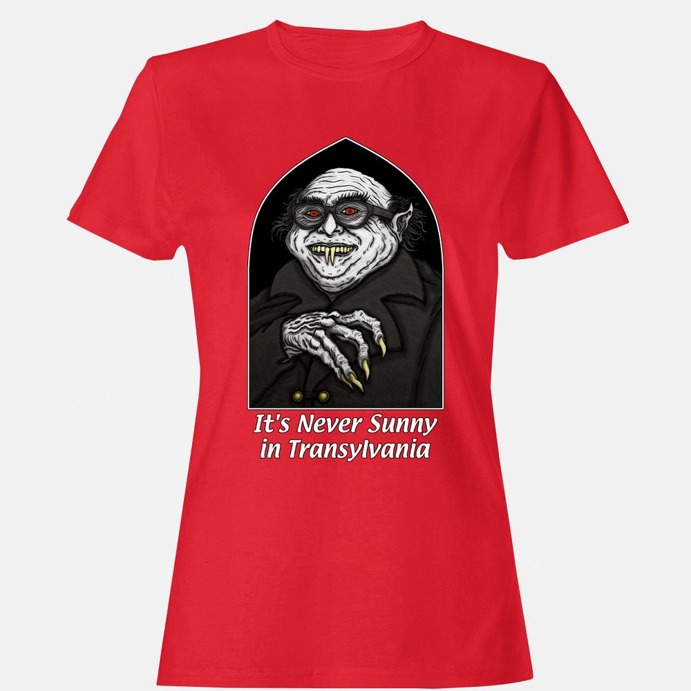 Women's T-Shirt - L1HRH1SM - Red - 13