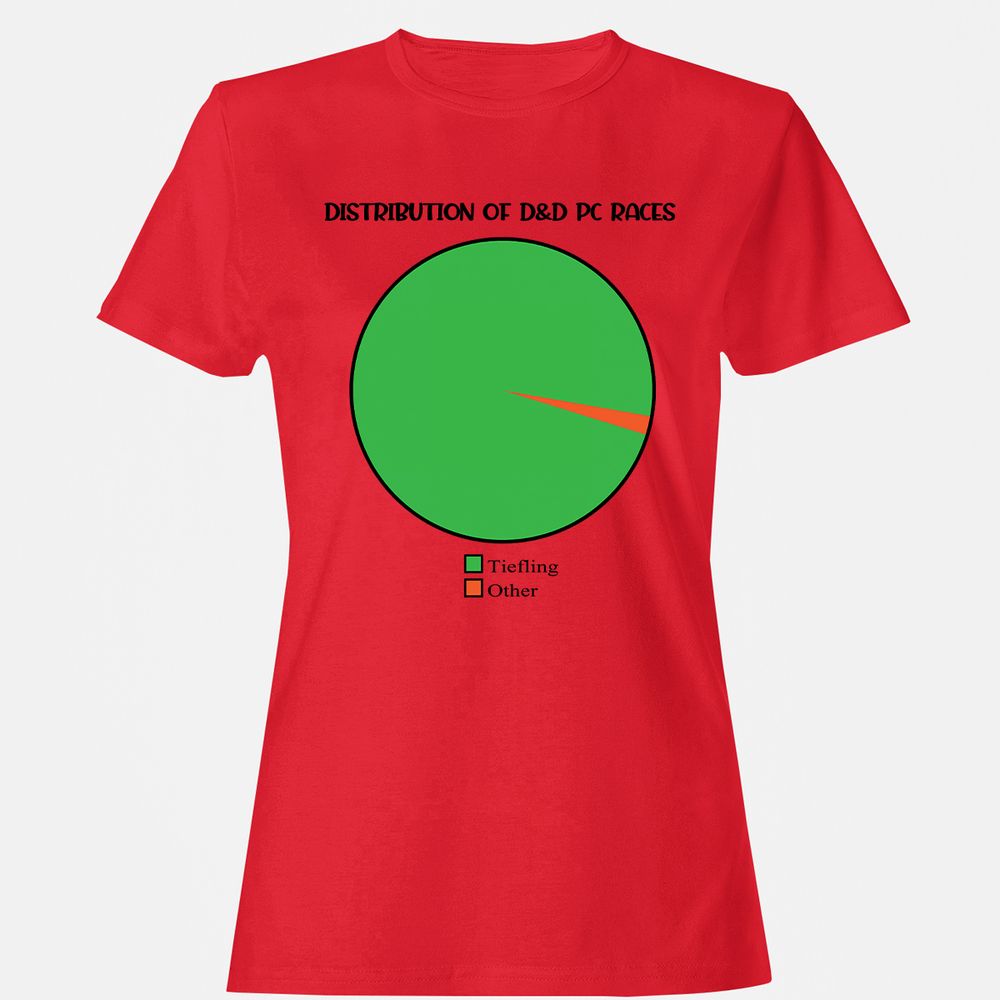 Women's T-Shirt - 27D1FALW - Red - 13