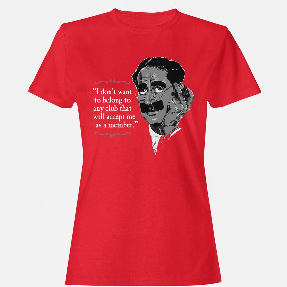Women's T-Shirt - 6PVLW6NS - Red - 13