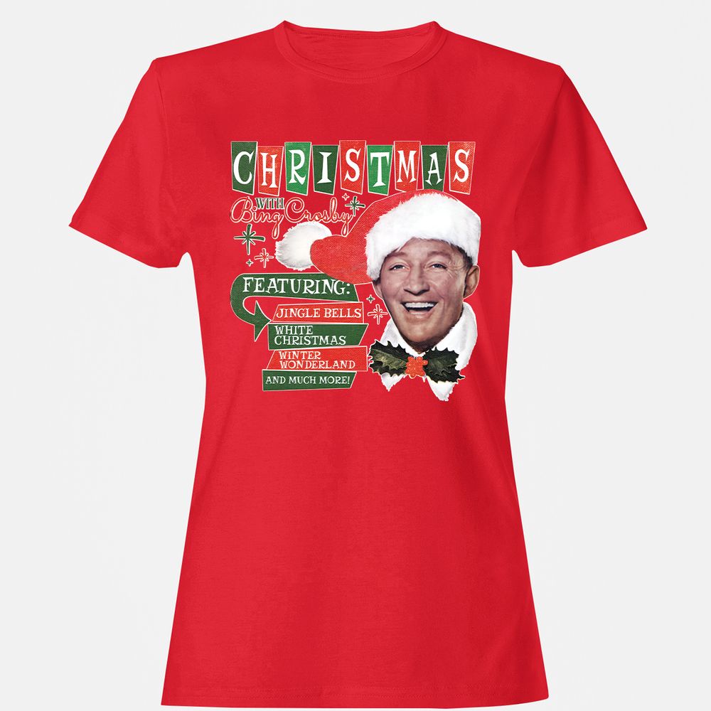 Women's T-Shirt - R4Z6Y5DG - Red - 13