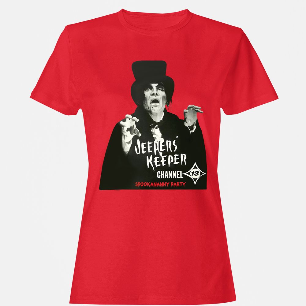 Women's T-Shirt - 2Y8ZCFHU - Red - 13