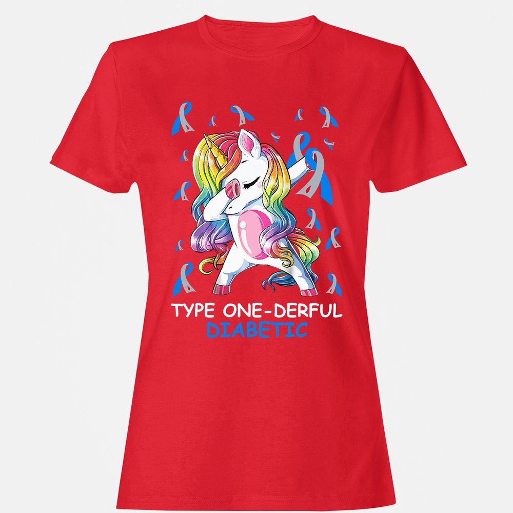 Women's T-Shirt - UQU5QRJB - Red - 13