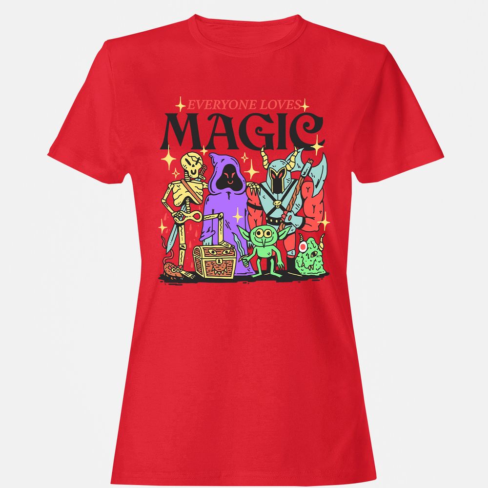 Women's T-Shirt - PFGVFWH7 - Red - 13