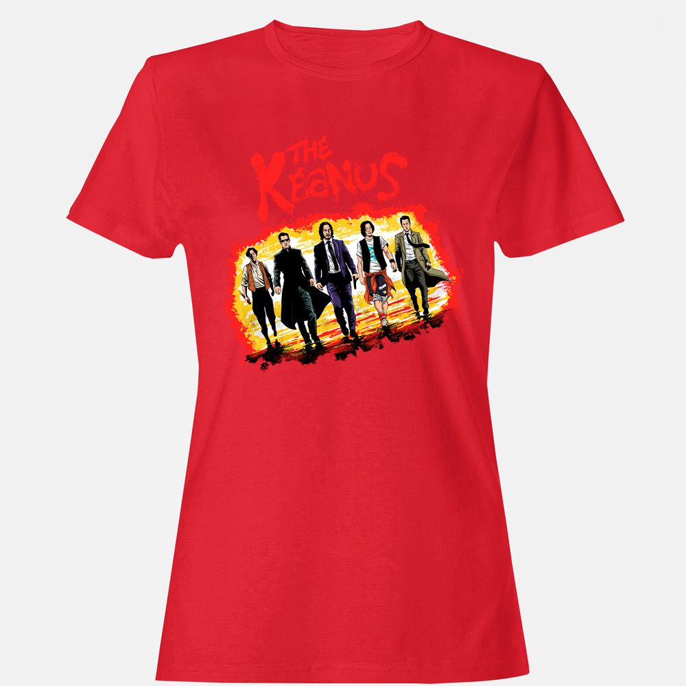 Women's T-Shirt - EZHVRDBB - Red - 13