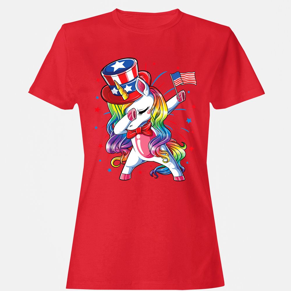Women's T-Shirt - CSPVUAT5 - Red - 13