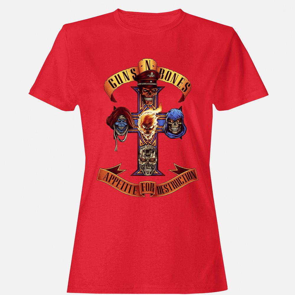 Women's T-Shirt - KR6GLYD1 - Red - 13