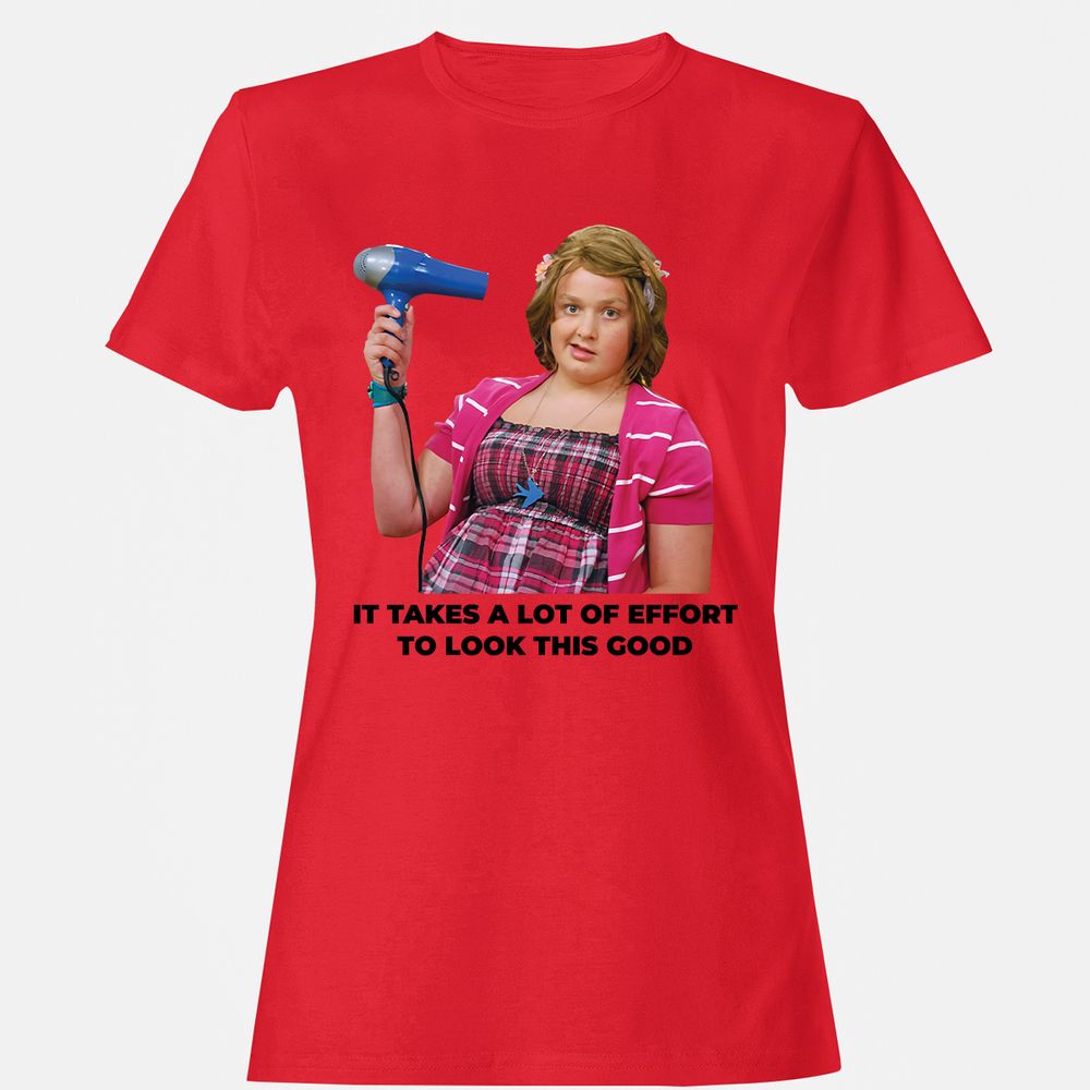 Women's T-Shirt - 83WBKFRB - Red - 13