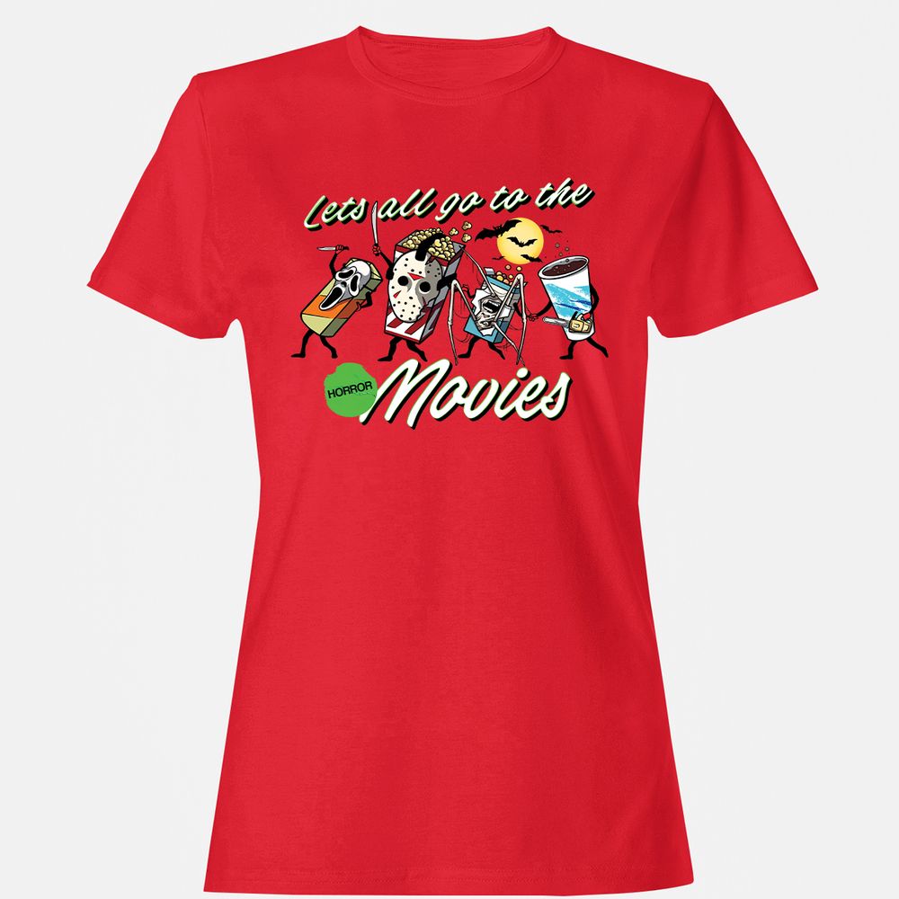 Women's T-Shirt - 6VQD63YN - Red - 13