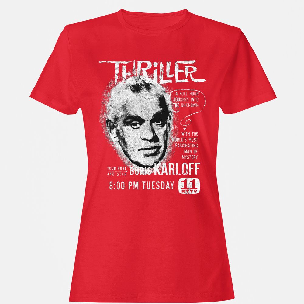 Women's T-Shirt - SF7B2YWB - Red - 13