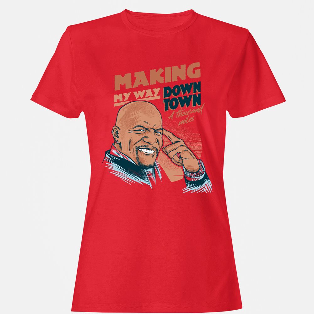 Women's T-Shirt - FM85PE2B - Red - 13