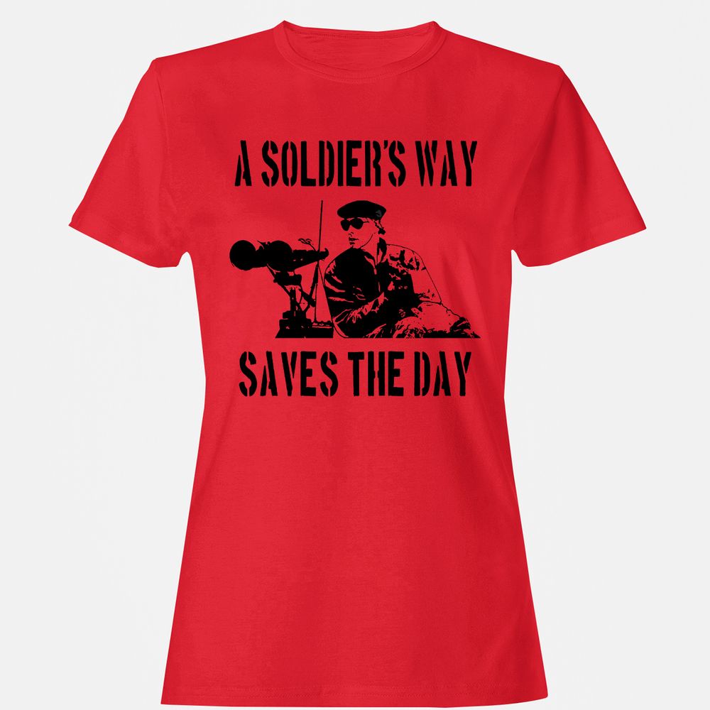 Women's T-Shirt - MGXRVQEC - Red - 13