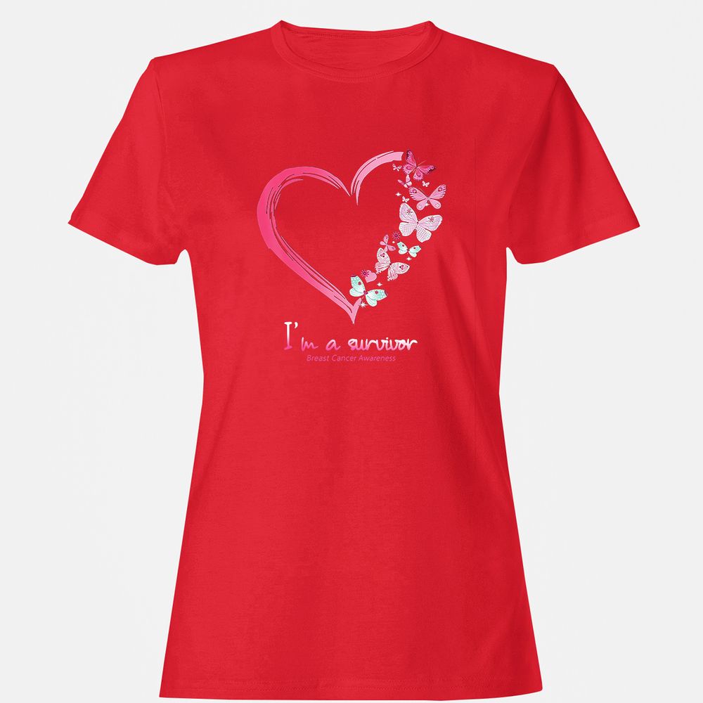 Women's T-Shirt - WX1UMNUA - Red - 13